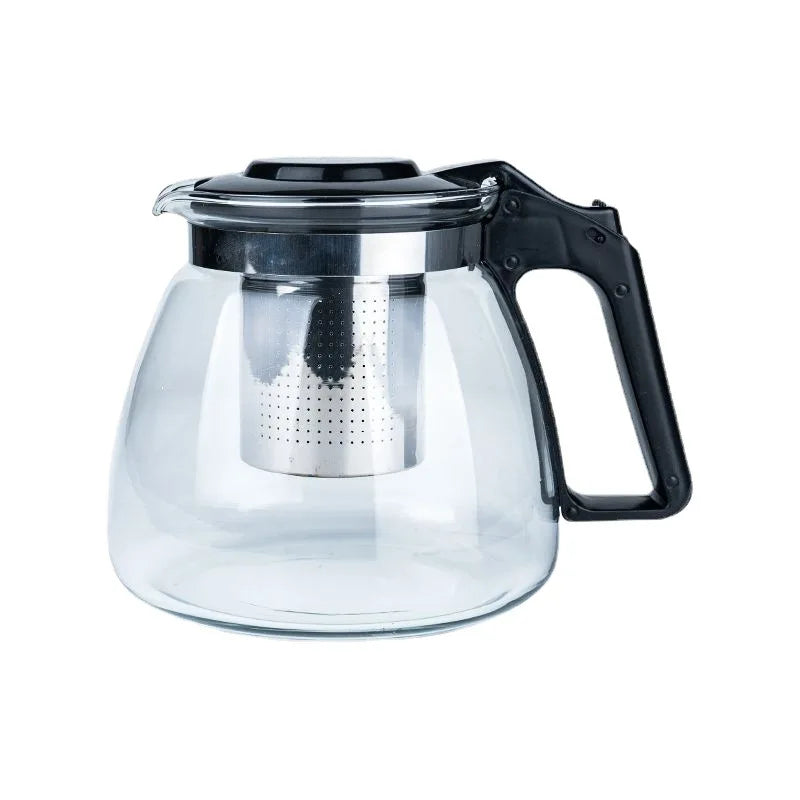 High Quality Heat Resistant Glass Tea Pot Chinese Teaware Kung Fu Tea Set Puer Kettle Coffee Glass Pot Convenient Office TeaPot