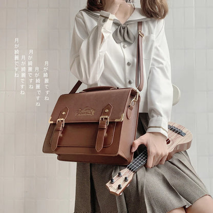 High Quality Japan Style Lolita JK Backpacks High Quality Girl Female MessengerBags Briefcase Bookbags School Bag Japanese