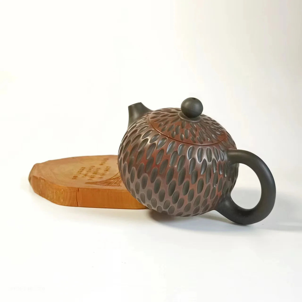 High Quality Jianshui Handmade Carving Xishi Teapot (Not Yixing Zisha Ceramic  Kung Fu Tea Set Drinkware Tea Ceremony
