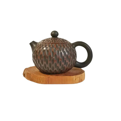 High Quality Jianshui Handmade Carving Xishi Teapot (Not Yixing Zisha Ceramic  Kung Fu Tea Set Drinkware Tea Ceremony