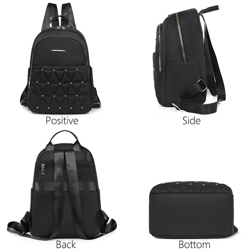 High Quality Ladies Oxford Backpack Casual Shoulder Bags Large Capacity Travel Backpack School Bags for Teenage Girls Mochilas