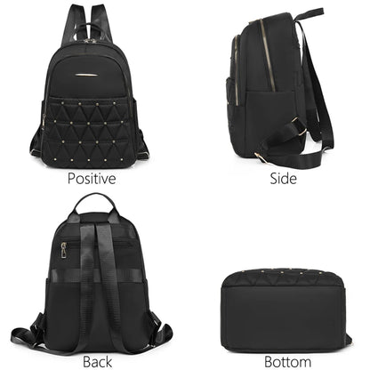 High Quality Ladies Oxford Backpack Casual Shoulder Bags Large Capacity Travel Backpack School Bags for Teenage Girls Mochilas