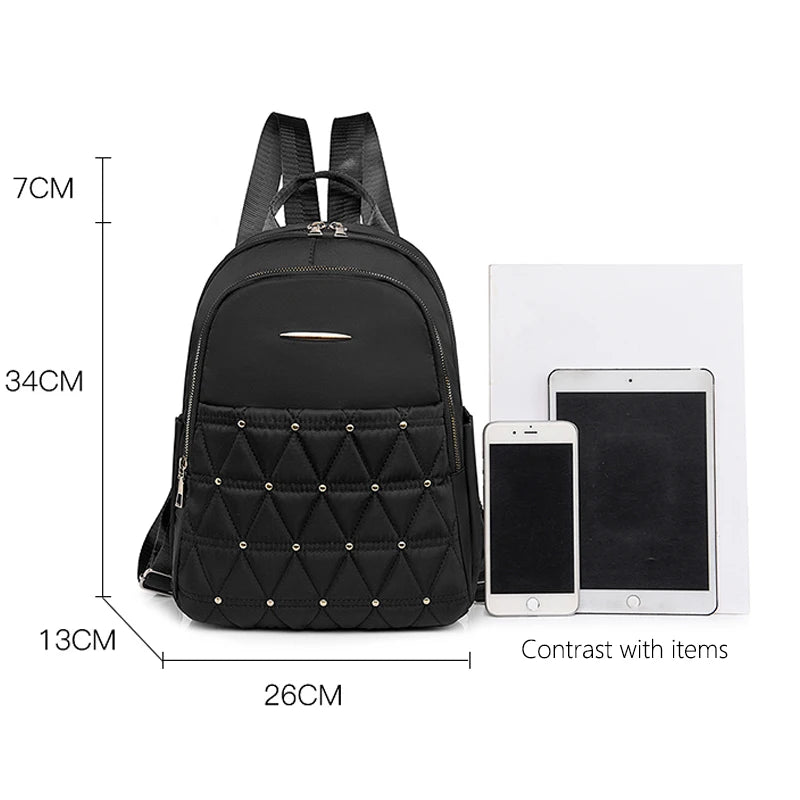 High Quality Ladies Oxford Backpack Casual Shoulder Bags Large Capacity Travel Backpack School Bags for Teenage Girls Mochilas
