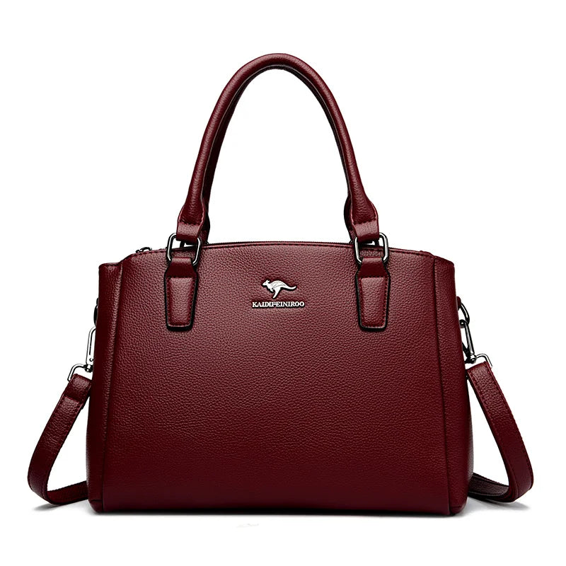 High Quality Ladies Purses and Handbags Luxury Soft Leather Messenger Bag Designer Shoulder Crossbody Bags for Women 2023 Sac