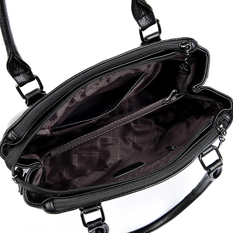 High Quality Ladies Purses and Handbags Luxury Soft Leather Messenger Bag Designer Shoulder Crossbody Bags for Women 2023 Sac