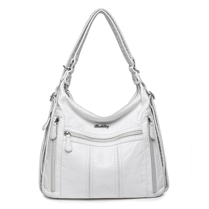 High Quality Large Capacity 3 In 1Women Backpack Luxury Soft Leather Shoulder Crossbody Bag For Women Fashion Ladies Handbag Sac