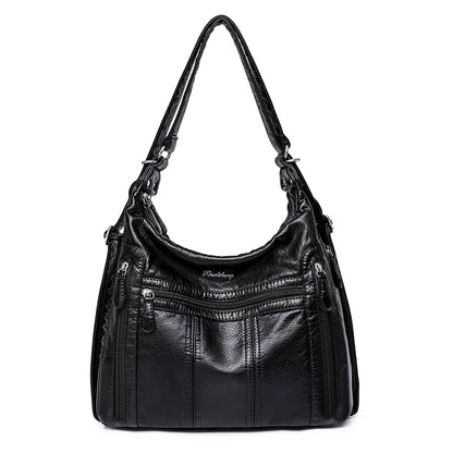 High Quality Large Capacity 3 In 1Women Backpack Luxury Soft Leather Shoulder Crossbody Bag For Women Fashion Ladies Handbag Sac