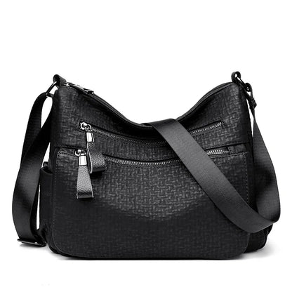 High Quality Leather Handbag Casual Crossbody Bags for Women 2023 New Large Capacity Shoulder Bags Ladies Travel Tote Bag Sac