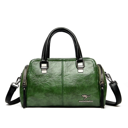 High Quality Leather Handbags Crossbody Shoulder Bags for Women Famous Designer Ladies Casual Large Capacity Tote Shopping Bag