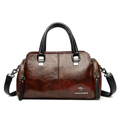 High Quality Leather Handbags Crossbody Shoulder Bags for Women Famous Designer Ladies Casual Large Capacity Tote Shopping Bag
