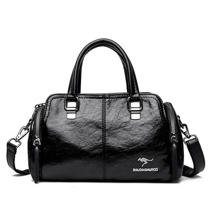 High Quality Leather Handbags Crossbody Shoulder Bags for Women Famous Designer Ladies Casual Large Capacity Tote Shopping Bag