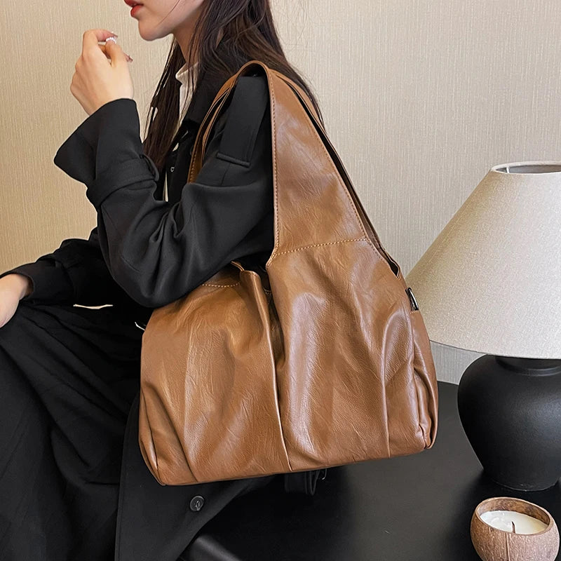 High Quality Leather Ladies Handbags Crossbody Shoulder Bags for Women Luxury Designer Large Capacity Female Messenger Bags Sac
