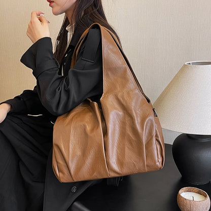 High Quality Leather Ladies Handbags Crossbody Shoulder Bags for Women Luxury Designer Large Capacity Female Messenger Bags Sac