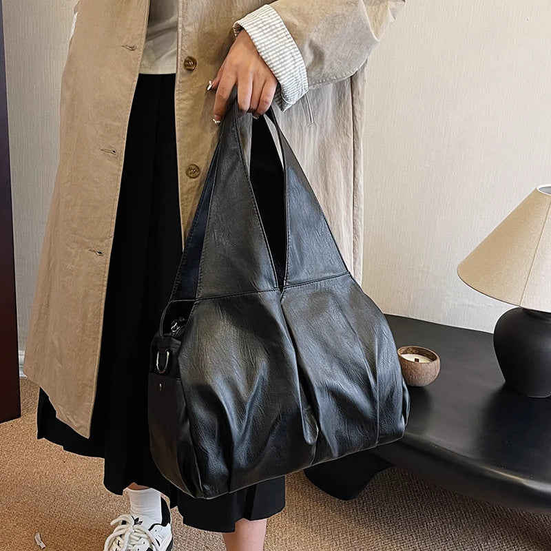 High Quality Leather Ladies Handbags Crossbody Shoulder Bags for Women Luxury Designer Large Capacity Female Messenger Bags Sac
