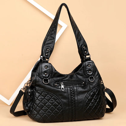 High Quality Leather Luxury Handbags Women Shoulder Bags Designer Crossbody Bag for Women Bag Fashion Female Messenger Bag Purse
