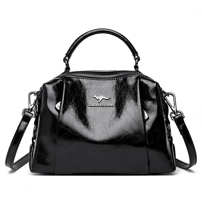 High Quality Leather Purses and Handbags for Women Luxury Designer Shoulder Crossbody Bag New Ladies Messenger Bags Sac A Main