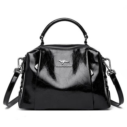 High Quality Leather Purses and Handbags for Women Luxury Designer Shoulder Crossbody Bag New Ladies Messenger Bags Sac A Main