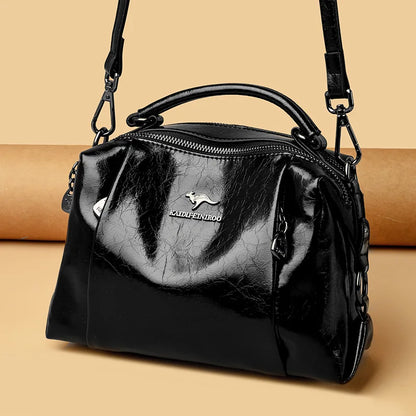High Quality Leather Purses and Handbags for Women Luxury Designer Shoulder Crossbody Bag New Ladies Messenger Bags Sac A Main