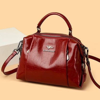 High Quality Leather Purses and Handbags for Women Luxury Designer Shoulder Crossbody Bag New Ladies Messenger Bags Sac A Main