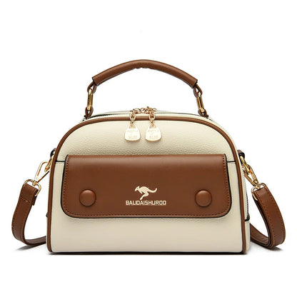 High Quality Leather Shoulder Bags for Women 2023 Simple Cossbody Bags Luxury Handbags Women Bags Designer Ladies Travel Bag Sac