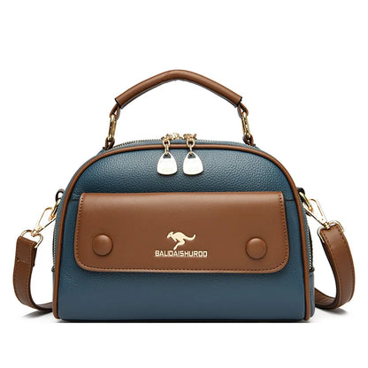 High Quality Leather Shoulder Bags for Women 2023 Simple Cossbody Bags Luxury Handbags Women Bags Designer Ladies Travel Bag Sac