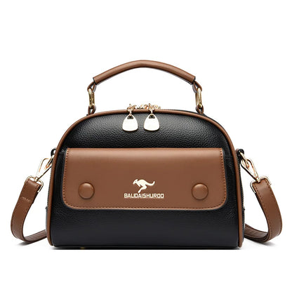 High Quality Leather Shoulder Bags for Women 2023 Simple Cossbody Bags Luxury Handbags Women Bags Designer Ladies Travel Bag Sac