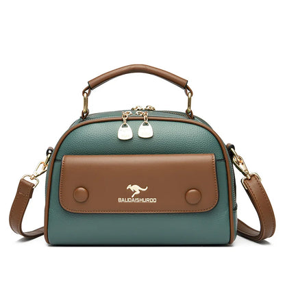 High Quality Leather Shoulder Bags for Women 2023 Simple Cossbody Bags Luxury Handbags Women Bags Designer Ladies Travel Bag Sac