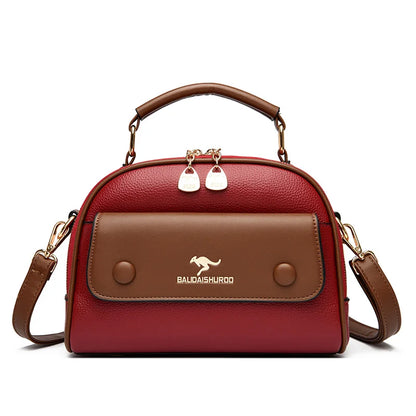 High Quality Leather Shoulder Bags for Women 2023 Simple Cossbody Bags Luxury Handbags Women Bags Designer Ladies Travel Bag Sac