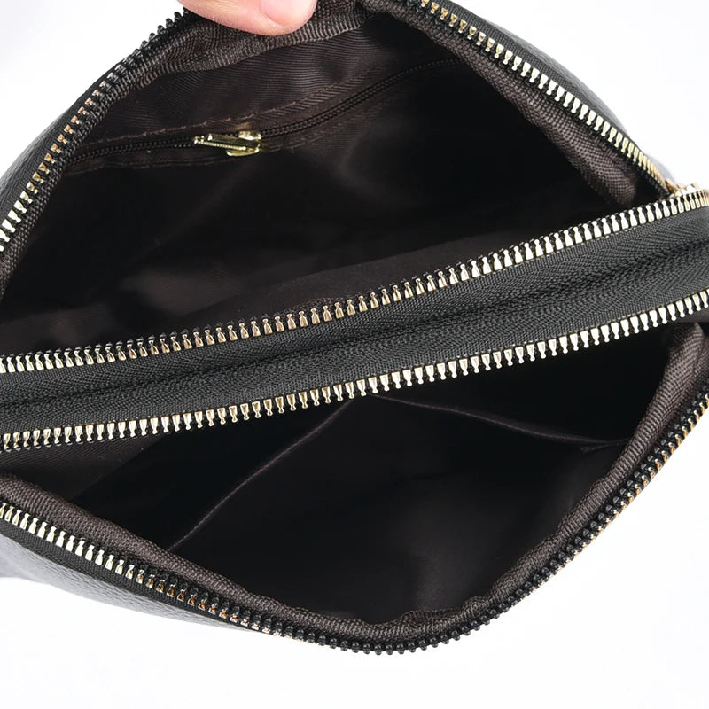 High Quality Leather Shoulder Crossbody Bags For Women Luxury Small Female Messenger Tote Sac 2023 New Designer Ladies Handbags