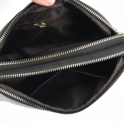 High Quality Leather Shoulder Crossbody Bags For Women Luxury Small Female Messenger Tote Sac 2023 New Designer Ladies Handbags