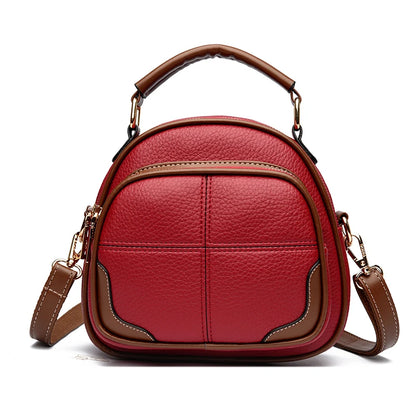 High Quality Leather Shoulder Crossbody Bags for Women 2023 Luxury Designer Ladies Messenger Bag Simple Purses and Handbags Sac