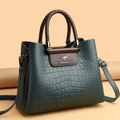 High Quality Leather Shoulder for Women New Luxury Purses and Handbags Ladies Designer Fashion Crossbody Messenger Bags Tote Bag