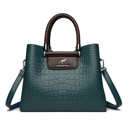 High Quality Leather Shoulder for Women New Luxury Purses and Handbags Ladies Designer Fashion Crossbody Messenger Bags Tote Bag