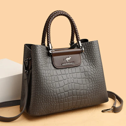 High Quality Leather Shoulder for Women New Luxury Purses and Handbags Ladies Designer Fashion Crossbody Messenger Bags Tote Bag