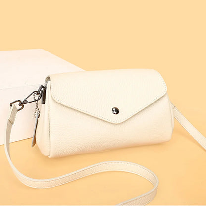 High Quality Luxury Ladies Shoulder Bags Genuine Leather Small Women Crossbody Messenger Bags Real Cowhide Fashion Women Bags