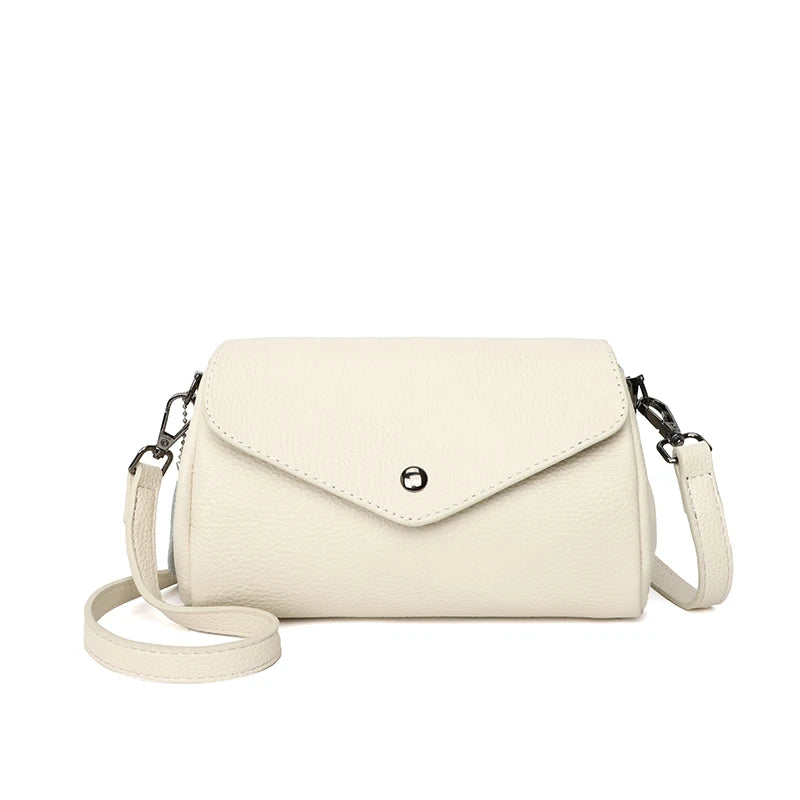 High Quality Luxury Ladies Shoulder Bags Genuine Leather Small Women Crossbody Messenger Bags Real Cowhide Fashion Women Bags