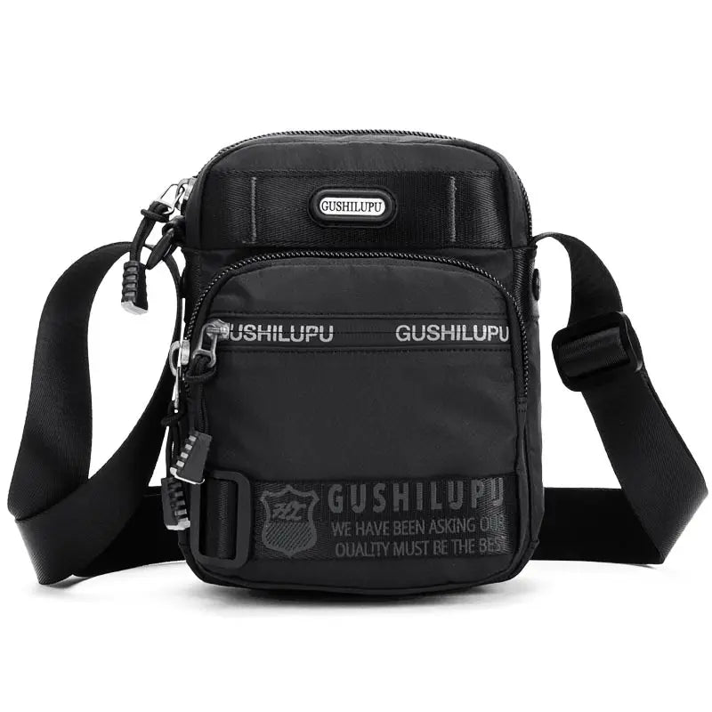 High Quality Man Shoulder Bag Outdoors Waterproof Oxford Cloth Zipper Messenger Crossbody Bags