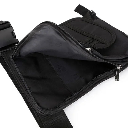 High Quality Men Nylon Cross Body Fanny Motorcycle Rider Hip Belt Leg s Travel Drop Thigh Pouch Military Waist Pack Bag