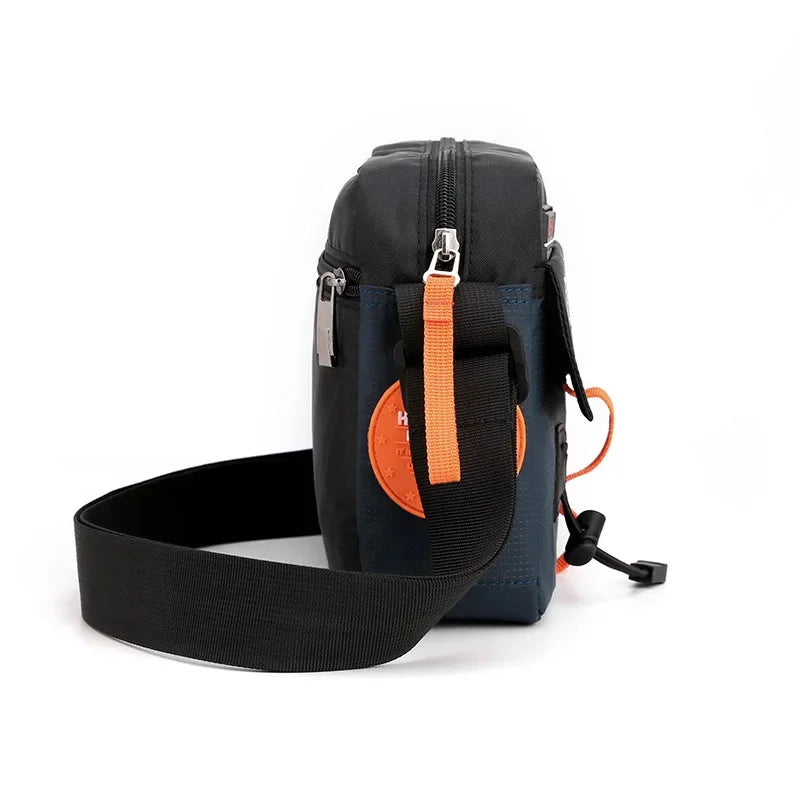 High Quality Men Nylon Single Shoulder Cross Body Bag Fashion Multi-Capacity Unisex Military Messenger Bags Male Briefcase