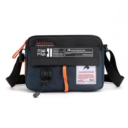 High Quality Men Nylon Single Shoulder Cross Body Bag Fashion Multi-Capacity Unisex Military Messenger Bags Male Briefcase