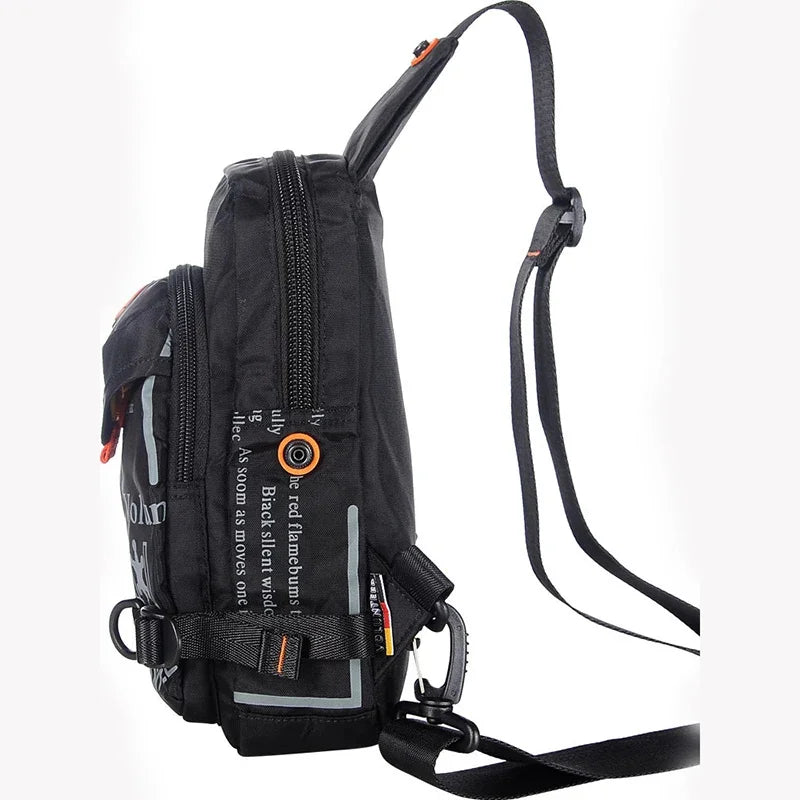 High Quality Men Sling Knapsack Backpack Travel Cross Body Bags Male Oxford Military Assault Messenger Chest Bag Rucksack Daypac