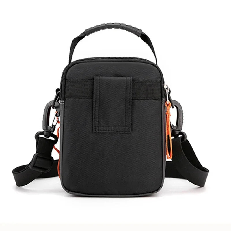 High Quality Men's Nylon Single Shoulder Messenger Tote Bags Military Waist Belt Pack Fashion Small Cross Body Top Handle Bag