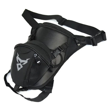 High Quality Microfiber Rider Leg Fanny Bag Trekking Male Motorcycle Assault Bum Travel Military Men Hip Drop Belt Waist Pack