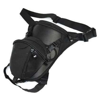 High Quality Microfiber Rider Leg Fanny Bag Trekking Male Motorcycle Assault Bum Travel Military Men Hip Drop Belt Waist Pack