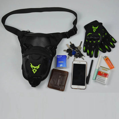 High Quality Microfiber Rider Leg Fanny Bag Trekking Male Motorcycle Assault Bum Travel Military Men Hip Drop Belt Waist Pack