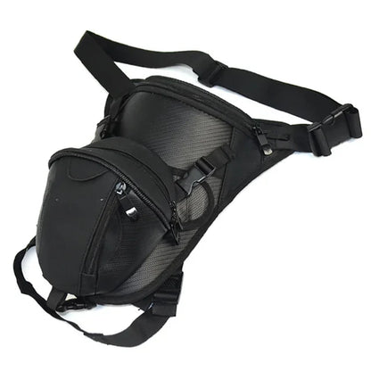 High Quality Microfiber Rider Leg Fanny Bag Trekking Male Motorcycle Assault Bum Travel Military Men Hip Drop Belt Waist Pack