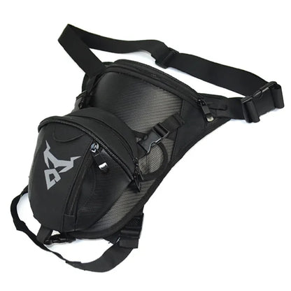 High Quality Microfiber Rider Leg Fanny Bag Trekking Male Motorcycle Assault Bum Travel Military Men Hip Drop Belt Waist Pack