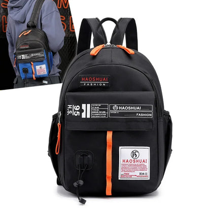 High Quality Military Nylon Men Sling Rucksack Small Backpack Multi-Functional Casual Male One Shoulder Cross Body Chest Bags