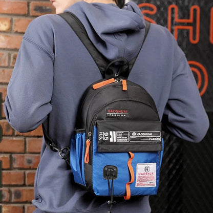High Quality Military Nylon Men Sling Rucksack Small Backpack Multi-Functional Casual Male One Shoulder Cross Body Chest Bags