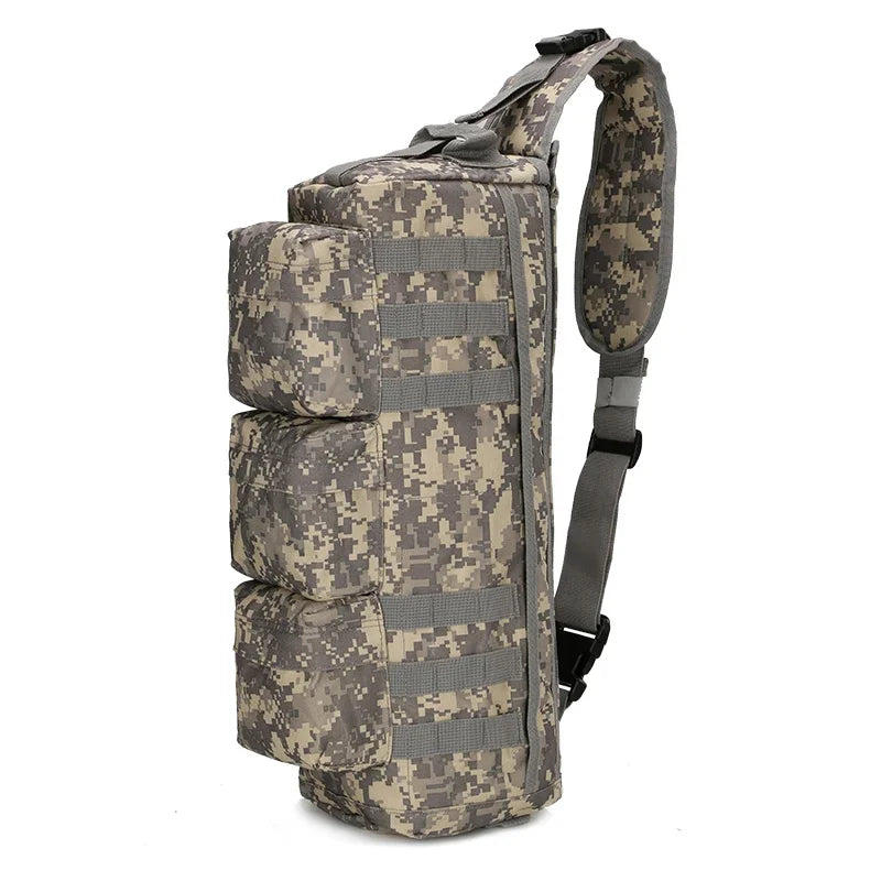 High Quality Military Sling Back Pack Assualt Bag Motorcycle Riding Rucksack Nylon Men Single Shoulder Cross Body Chest Bags
